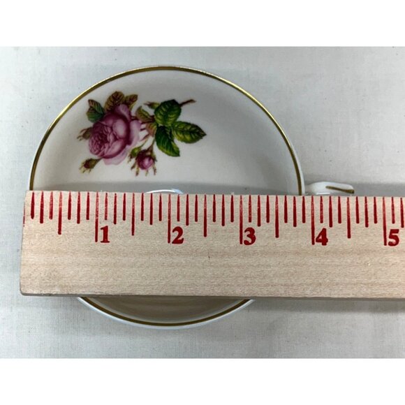 3 Syracuse China Federal Shape Victoria Rose Cup & Saucer Sets - Picture 10 of 11